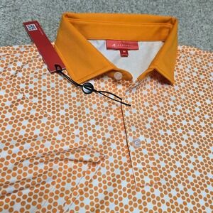 Redvanly Stearn Golf Polo Shirt Tuxedo Rugby Men's‎ Sz M NWT Performance Stretch